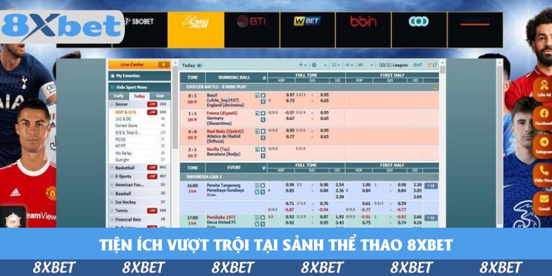 Tiện ích vượt trội tại sảnh thể thao KU88