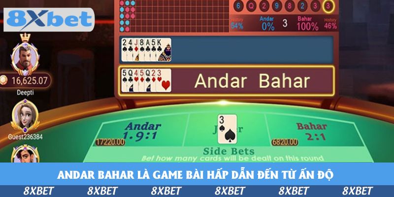 Andar Bahar là game bài hấp dẫn đến từ Ấn Độ&nbsp;